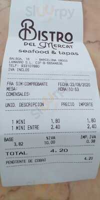 Bistro Del Mercat