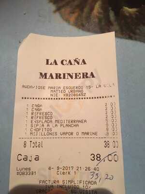 La Cana De Espana Marinera