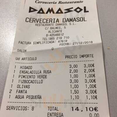 Cerveceria Damasol