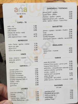 Ana Food & Drinks