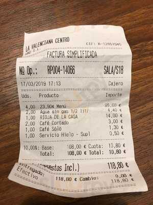 Arrocería La Valenciana