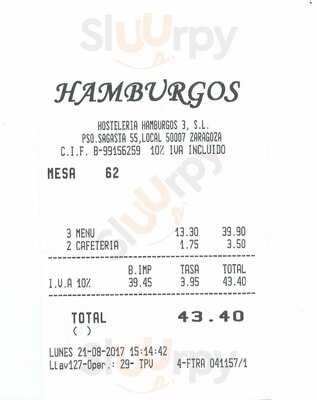 Taberna Hamburgo's 3
