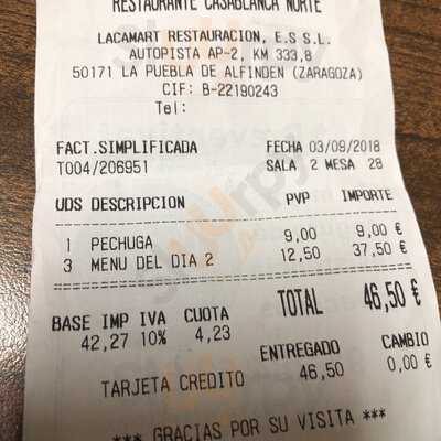 Restaurante Casablanca Norte