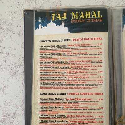 Taj Mahal Indian Restaurant & Takeway 24 Hours