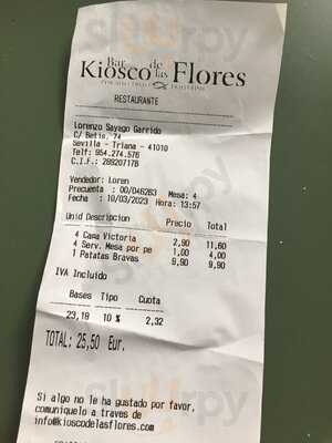 Kiosco De Las Flores