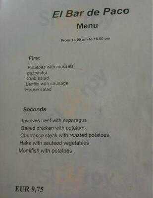 El Bar Del Paco
