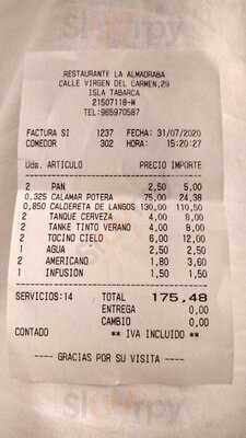 Restaurante La Almadraba