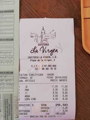 Cafeteria La Virgen