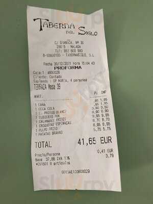 Taberna Del Siglo