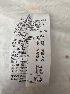 Restaurante Hong Kong