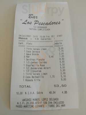 Bar Los Pescadores