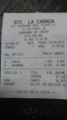 La Canada Del Conde Restaurante