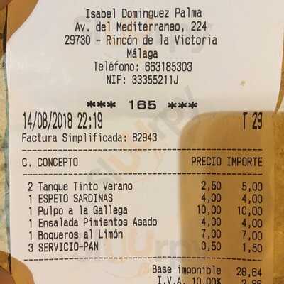 Restaurante La Biznaga