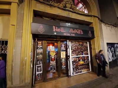 Hell Awaits Metal Bar