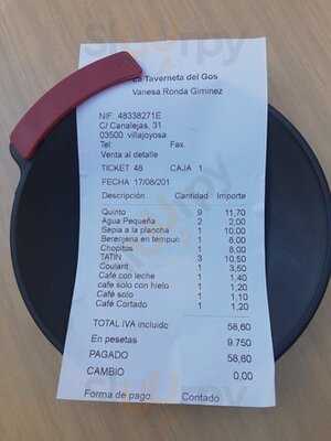 La Taverneta Del Gos