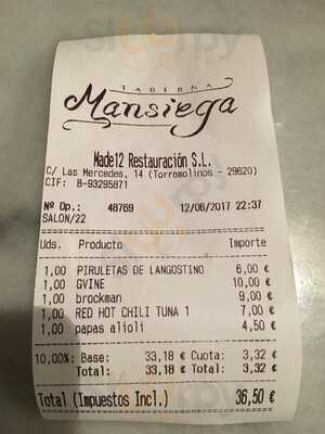 Taberna Mansiega