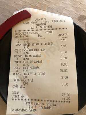 Restaurante Casa Pepe
