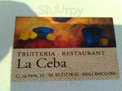 Restaurant Truiteria La Ceba