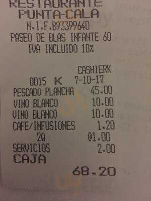 Restaurante Punta Cala