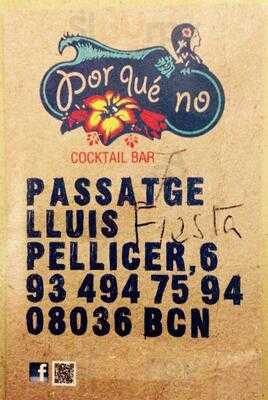 Por Que No Bar