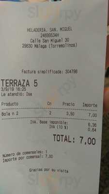 Heladeria San Miguel