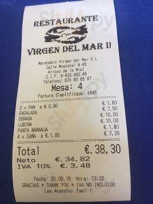Restaurante Virgen Del Mar Ii