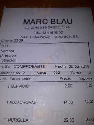 Restaurant Marc Blau