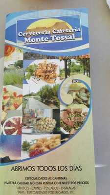 Cervecería Cafetería Monte Tossal