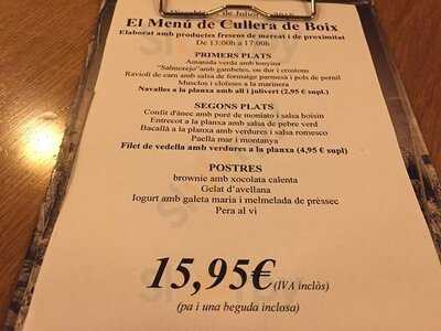 Cullera De Boix Urquinaona