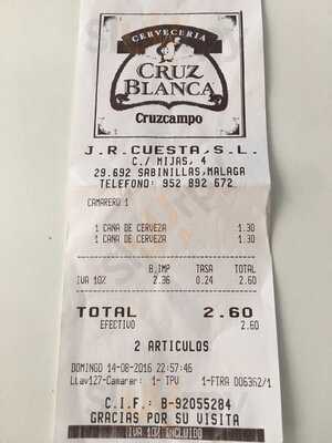 Cruz Blanca Cervecería