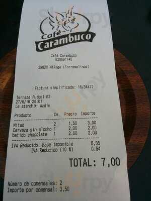 Coffee & Tea Carambuco