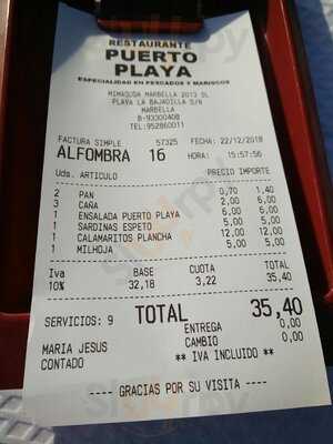 Restaurante Puerto Playa