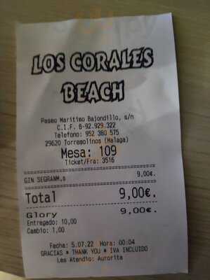 Los Corales Beach