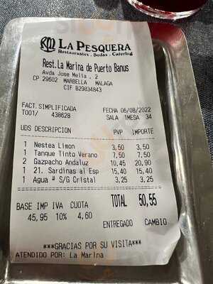 Marisqueria La Pesquera