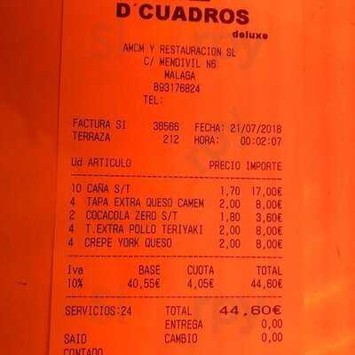 D'cuadros Deluxe Malaga
