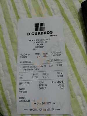 D'cuadros Deluxe Malaga