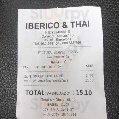 Iberico & Thai