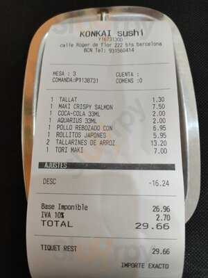 Konkai Sushi Bcn