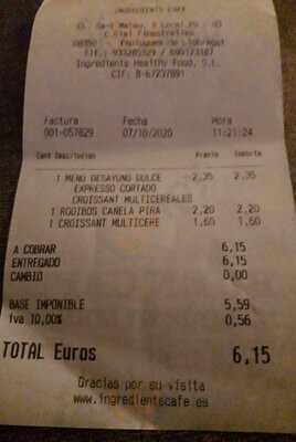 Ingredients Healthy Corner