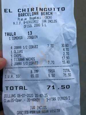 El Chiringuito Group Barcelona Beach Playa Bogatell