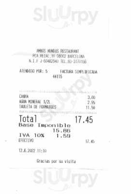 Restaurante Ambos Mundos