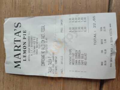 Marta's Lemon Pie