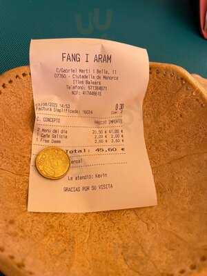 Fang I Aram Restaurant Vegetarià