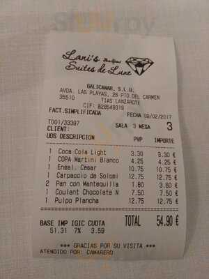 Lani's Gourmet Restaurant