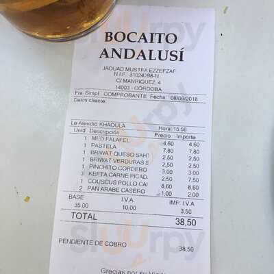 Bocaito Andalusí Halal