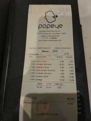 Restaurante Popeye