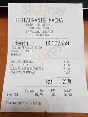 Restaurante Macha