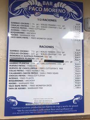 Bar Paco Moreno