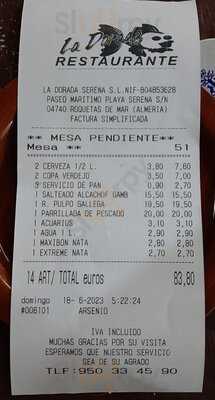 Restaurante Pizzería La Dorada