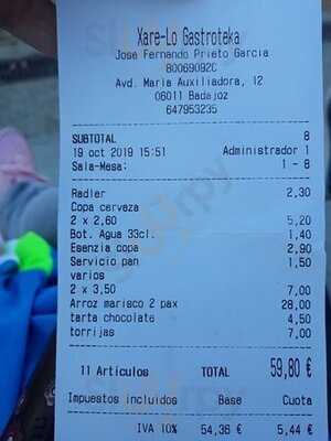 Restaurante Xare-lo Gastroteka